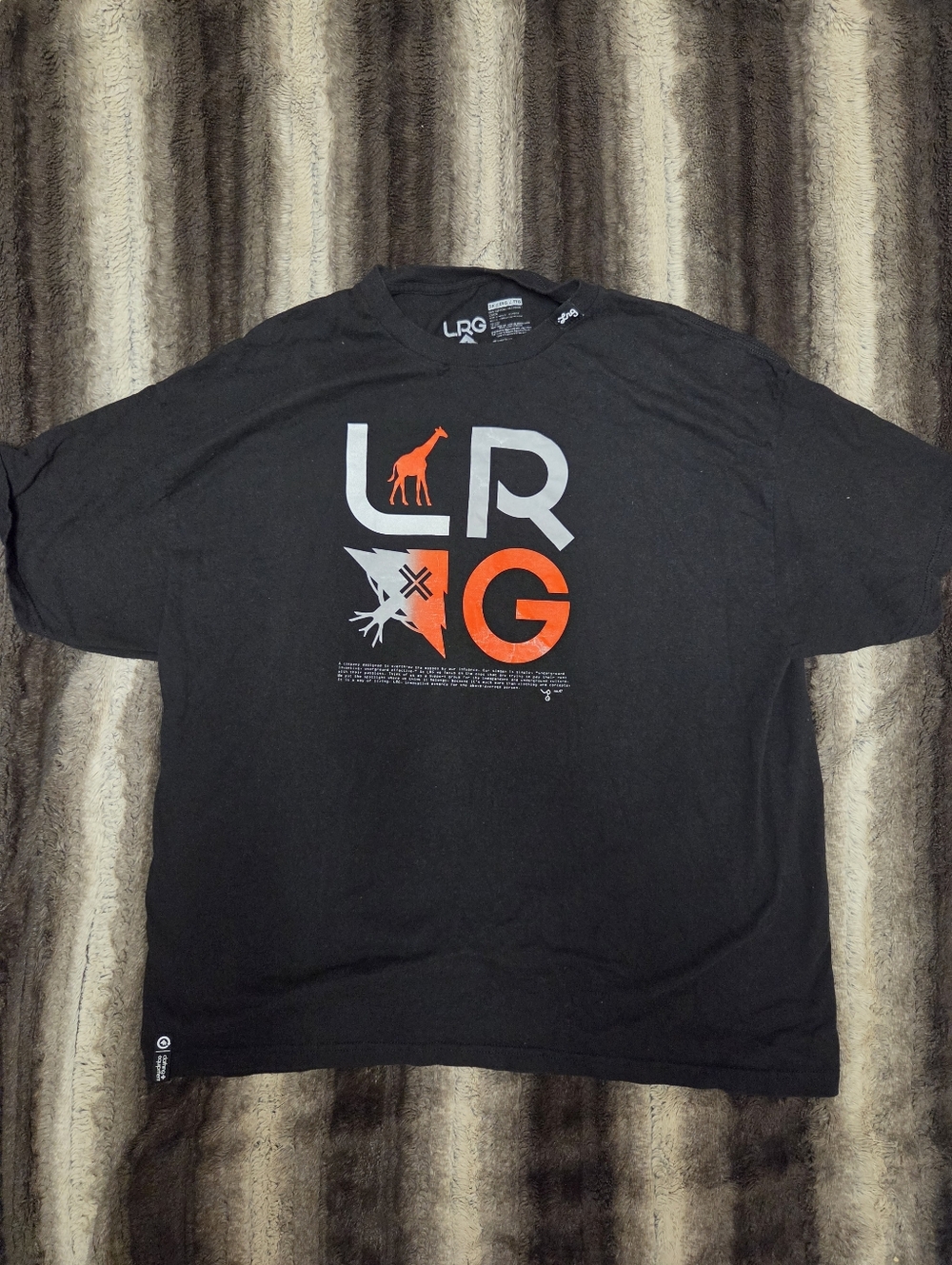Men's LRG Logo T-shirt Size 2xl